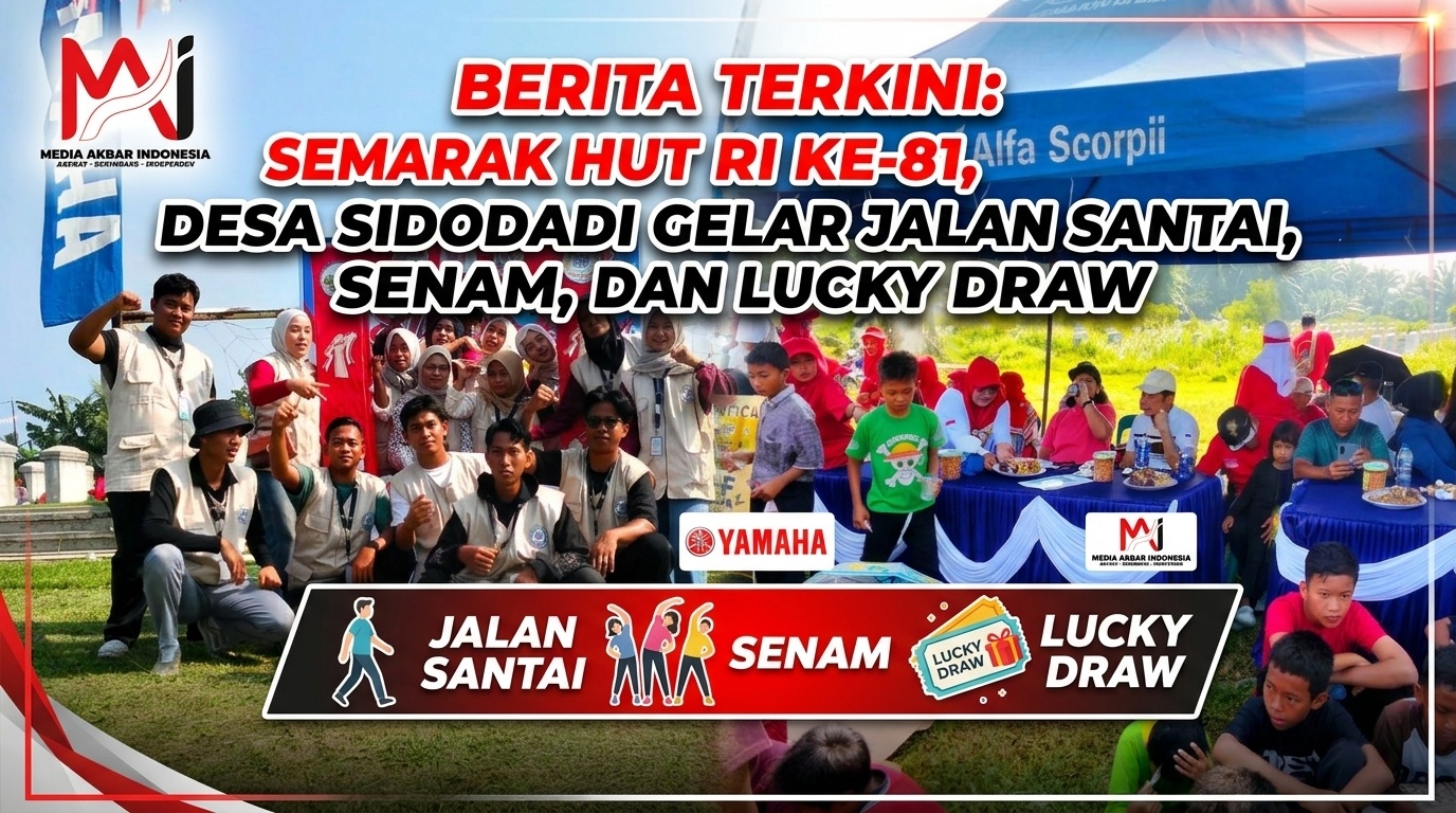 Semarak HUT RI ke-81, Desa Sidodadi Gelar Jalan Santai, Senam, dan Lucky Draw.jpg