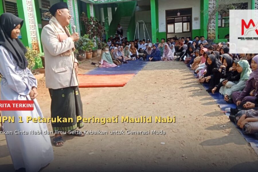 SMPN 1 Petarukan Peringati Maulid Nabi, Tekankan Cinta Nabi dan Ilmu Serta Kebaikan untuk Generasi Muda.jpg