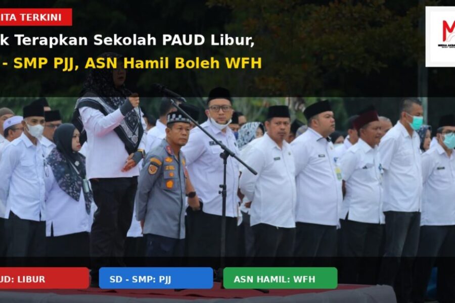 Siak Terapkan Sekolah PAUD Libur, SD - SMP PJJ, ASN Hamil Boleh WFH.jpg