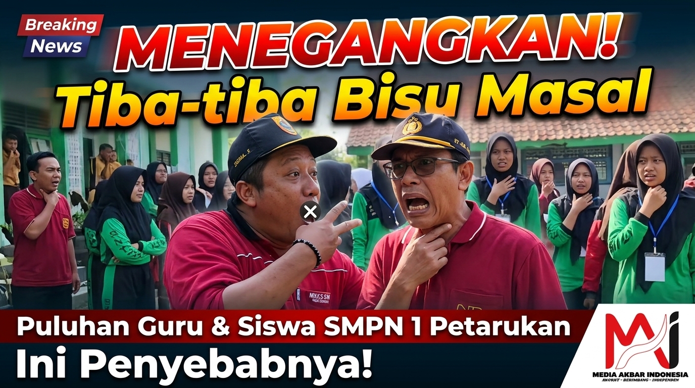 Menegangkan ! Puluhan Guru dan Siswa SMPN 1 Petarukan Tiba -tiba Alami Bisu Masal, Ini Penyebabnya.jpg