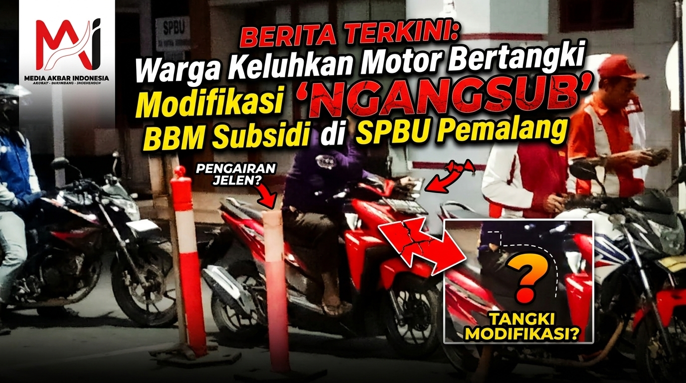 Warga Keluhkan Motor Bertangki Modifikasi NGANGSUBBM Subsidi di SPBU Pemalang.jpg