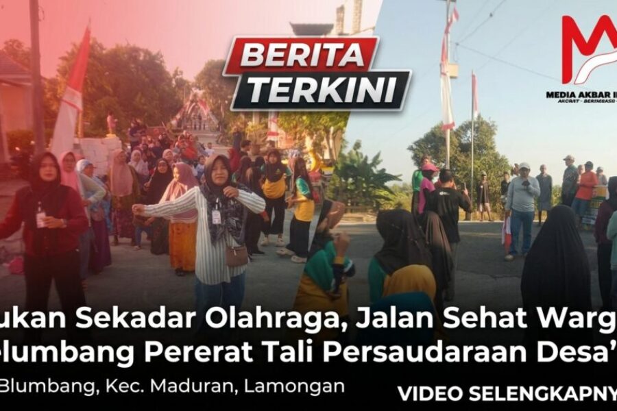 Bukan Sekadar Olahraga, Jalan Sehat Warga Belumbang Pererat Tali Persaudaraan Desa.jpg
