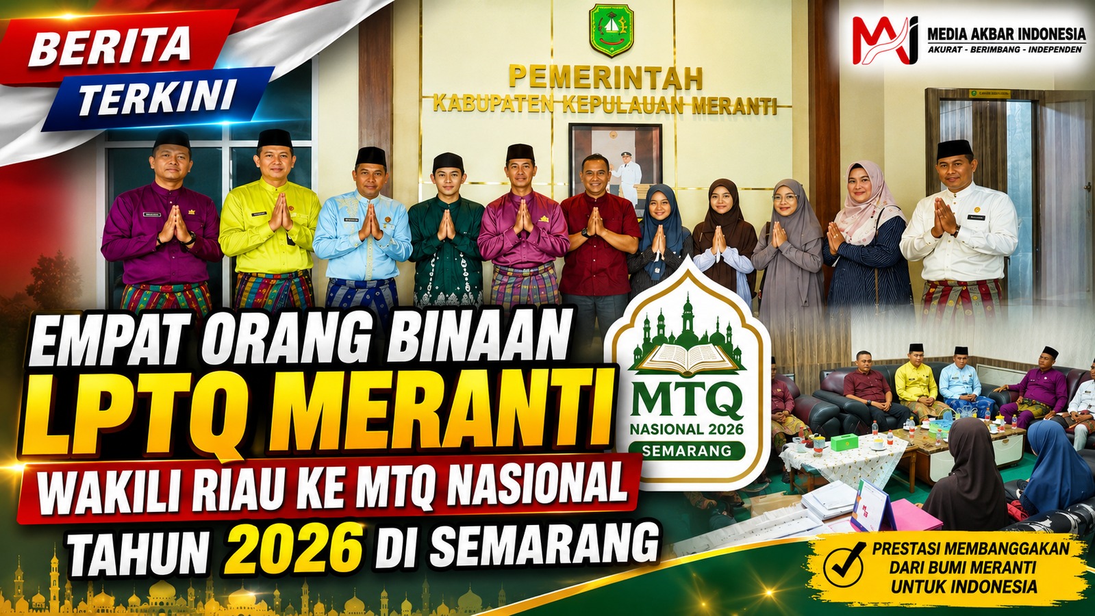 Empat Orang Binaan LPTQ Meranti Wakili Riau ke MTQ Nasional Tahun 2026 di Semarang.jpg