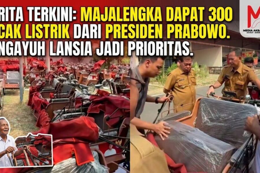 Majalengka Dapat 300 Becak Listrik dari Presiden Prabowo, Pengayuh Lansia Jadi Prioritas.jpg
