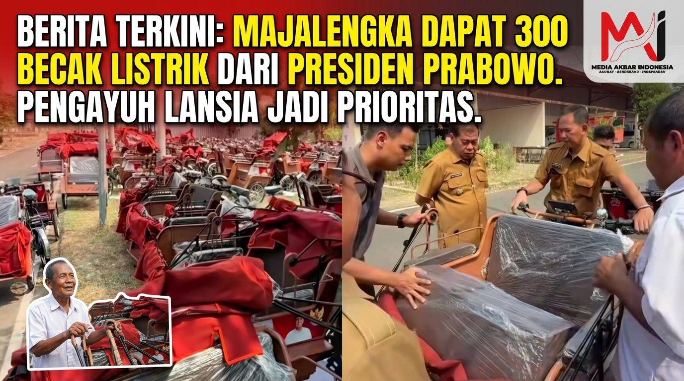 Majalengka Dapat 300 Becak Listrik dari Presiden Prabowo, Pengayuh Lansia Jadi Prioritas.jpg