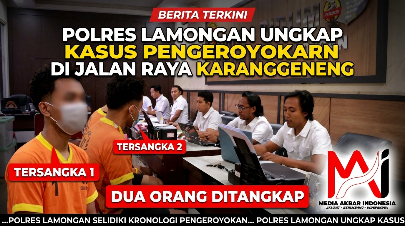 Polres Lamongan Ungkap Kasus Pengeroyokan Di Jalan Raya Karanggeneng, Dua Orang Ditangkap.jpg