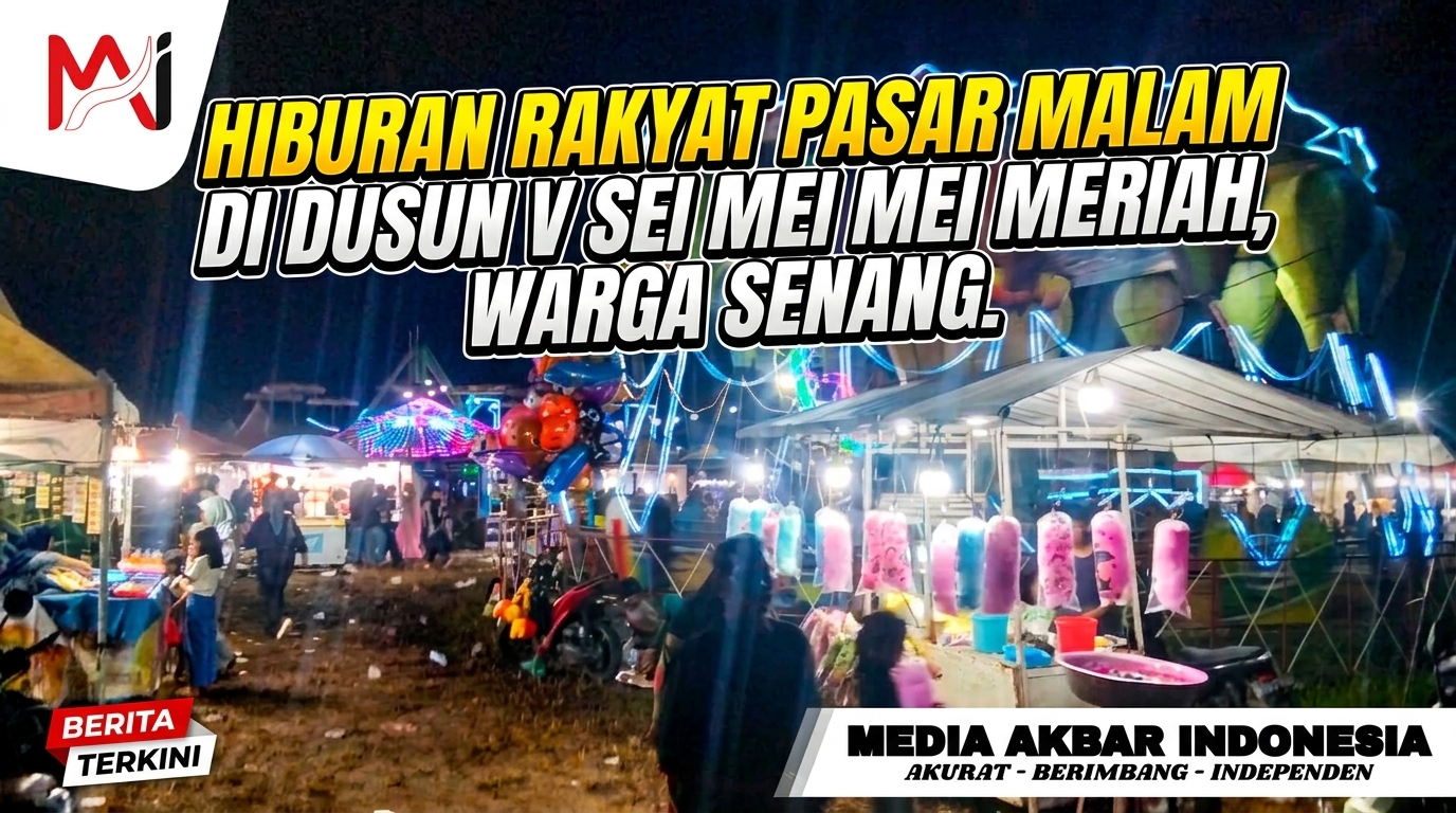 HIBURAN RAKYAT PASAR MALAM DI DUSUN V SEI MEI MEI MERIAH, WARGA SENANG.jpg