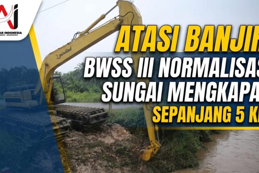 Atasi Banjir, Balai Wilayah Sungai Sumatera (BWSS) III Normalisasi Sungai Mengkapan Sepanjang 5 KM.jpg