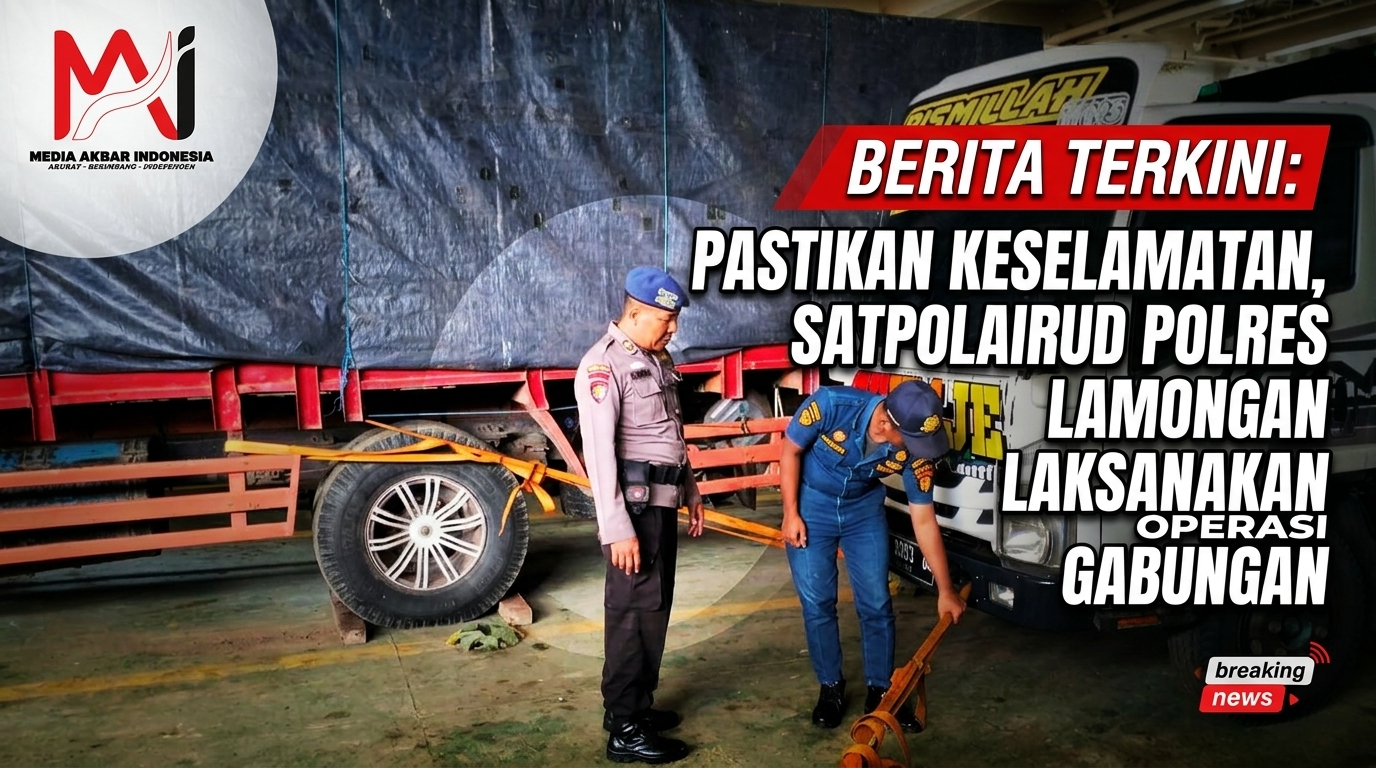Pastikan Keselamatan, Satpolairud Polres Lamongan Laksanakan Operasi Gabungan.jpg