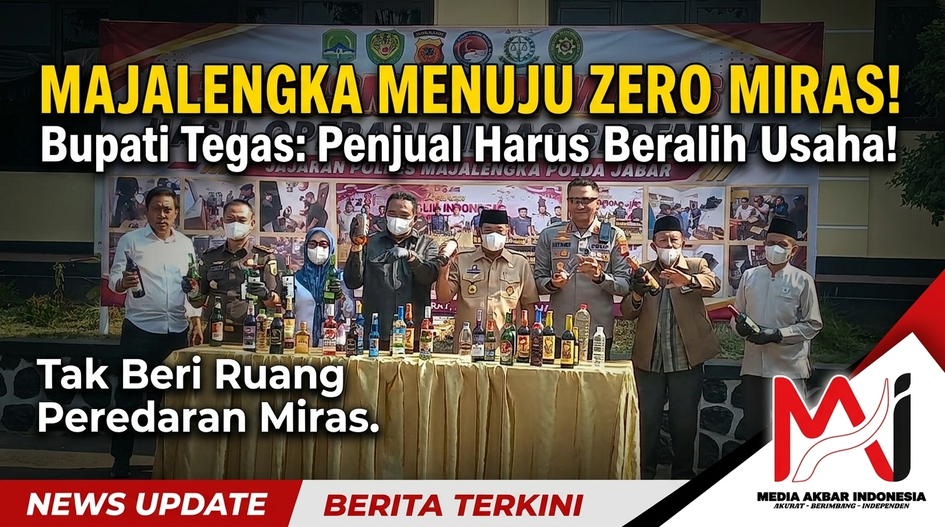 Tak Beri Ruang Peredaran Miras, Majalengka Menuju Zero Miras. Bupati Ingatkan Penjual Miras Beralih Usaha.jpg