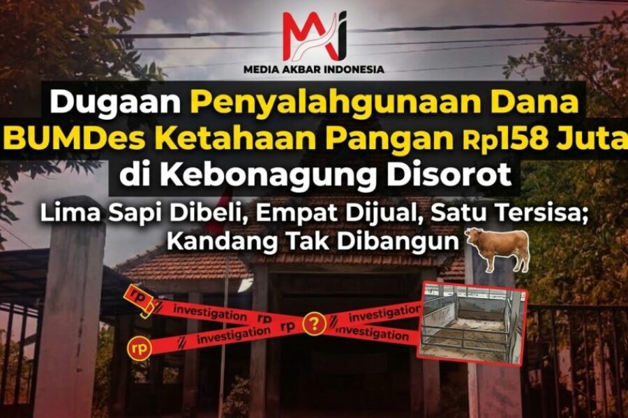 Dugaan Penyalahgunaan Dana BUMDes Ketahanan Pangan Rp158 Juta di Kebonagung Disorot.jpg