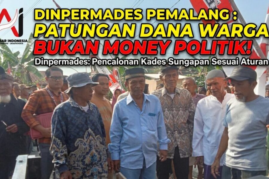 Dinpermades Pemalang Sebut Aksi Warga Patungan Dana Untuk Pencalonan Kades Sungapan Bukan Bentuk Money Politik.jpg