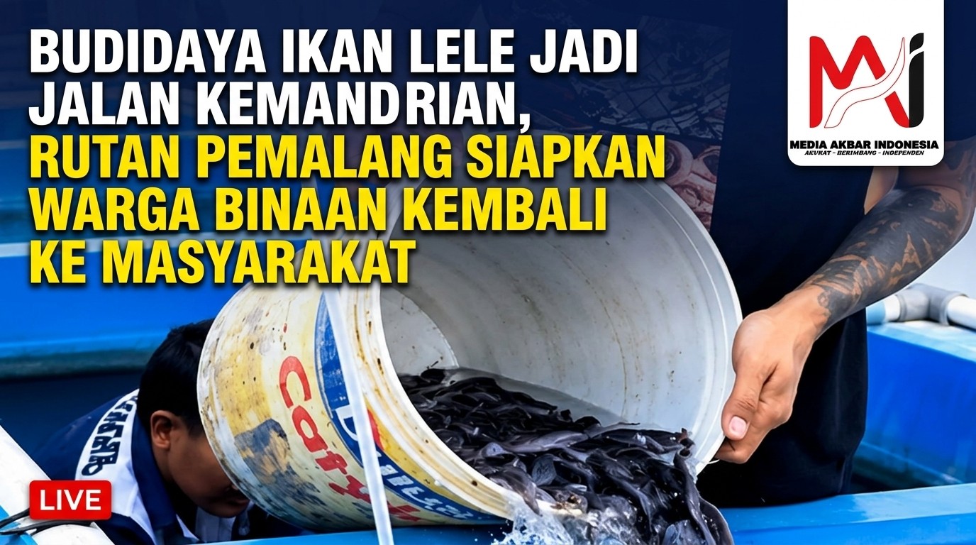 Budidaya Ikan Lele Jadi Jalan Kemandirian,Rutan Pemalang Siapkan Warga Binaan Kembali Ke Masyarakat.jpg