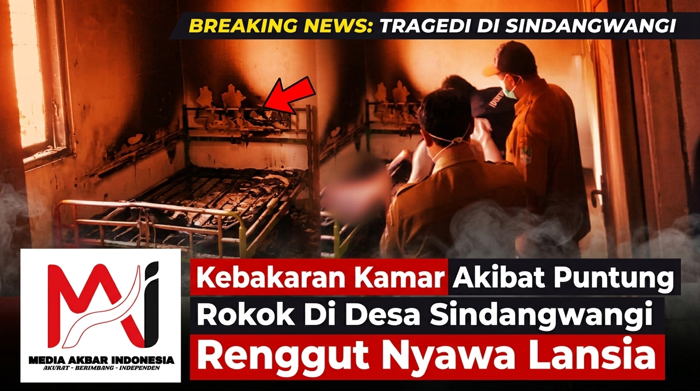 Kebakaran Kamar Akibat Puntung Rokok Di Desa SIndangwangi Renggut Nyawa Lansia.jpg
