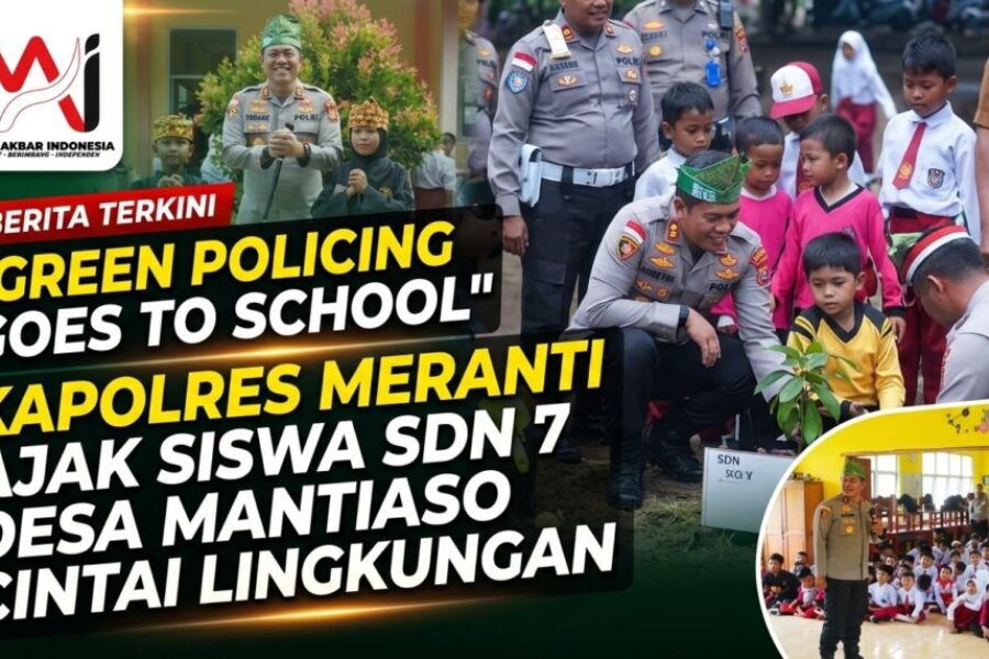 Green Policing Goes To School, Kapolres Meranti Ajak Siswa SDN 7 Desa Mantiasa Cintai Lingkungan.jpg
