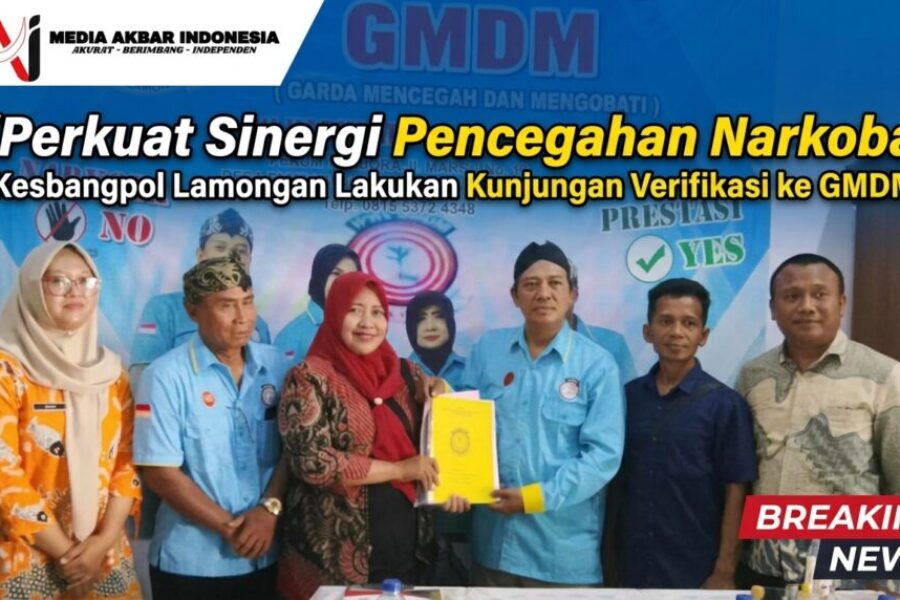 Perkuat Sinergi Pencegahan Narkoba, Kesbangpol Lamongan Lakukan Kunjungan Verifikasi ke GMDM.jpg